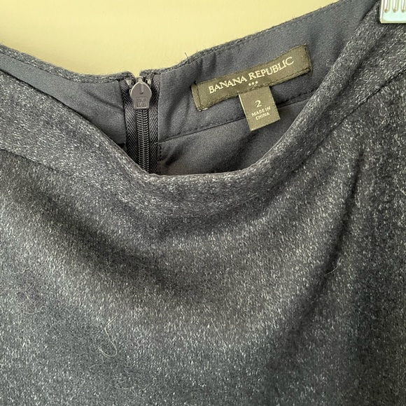 Banana Republic Wool Blend A-line Skirt - Picture 3 of 4